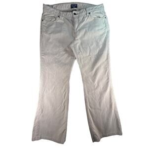 Polo Ralph Lauren Women's Bootcut Corduroy Beige Loose Fit Pants, Size: 12X32